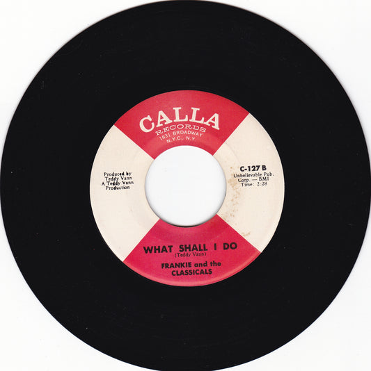 Frankie and the Classicals What shall i  do
