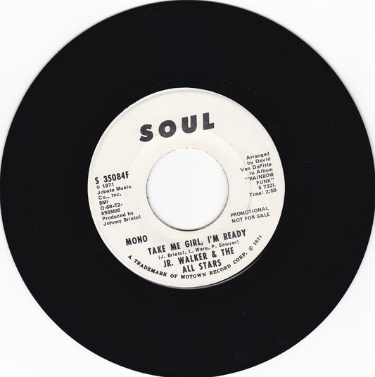 Jr Walker & the All Stars Take me girl i'm ready