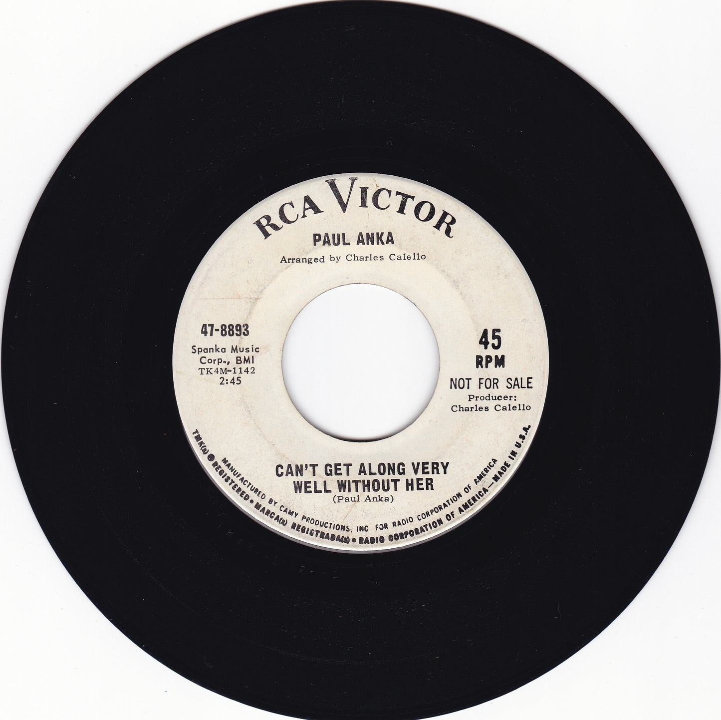 Paul Anka I can't help loving you