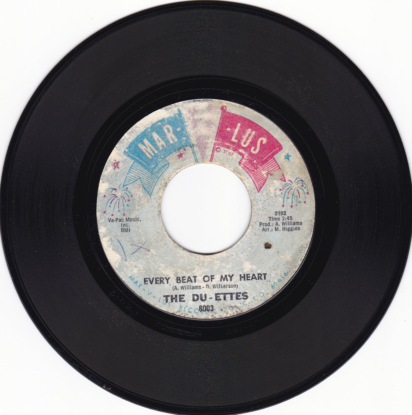The Du-ettes Every beat of my heart