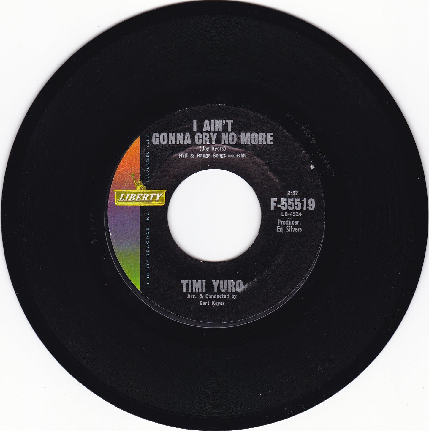 Timi Yuro I ain't gonna cry no more