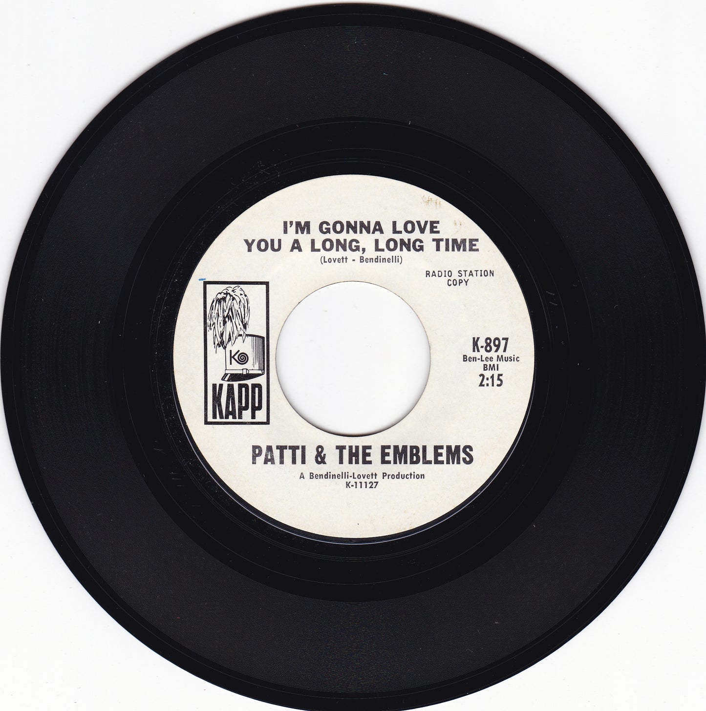 Patti & the Emblems I'm gonna love you a long long time