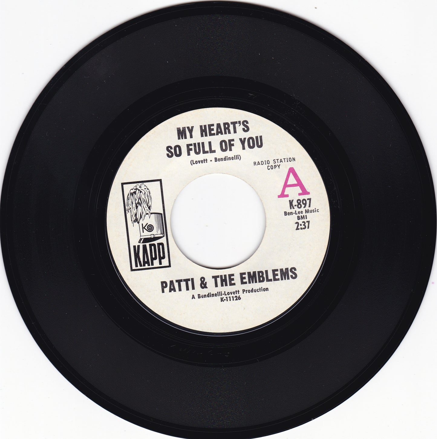 Patti & the Emblems I'm gonna love you a long long time