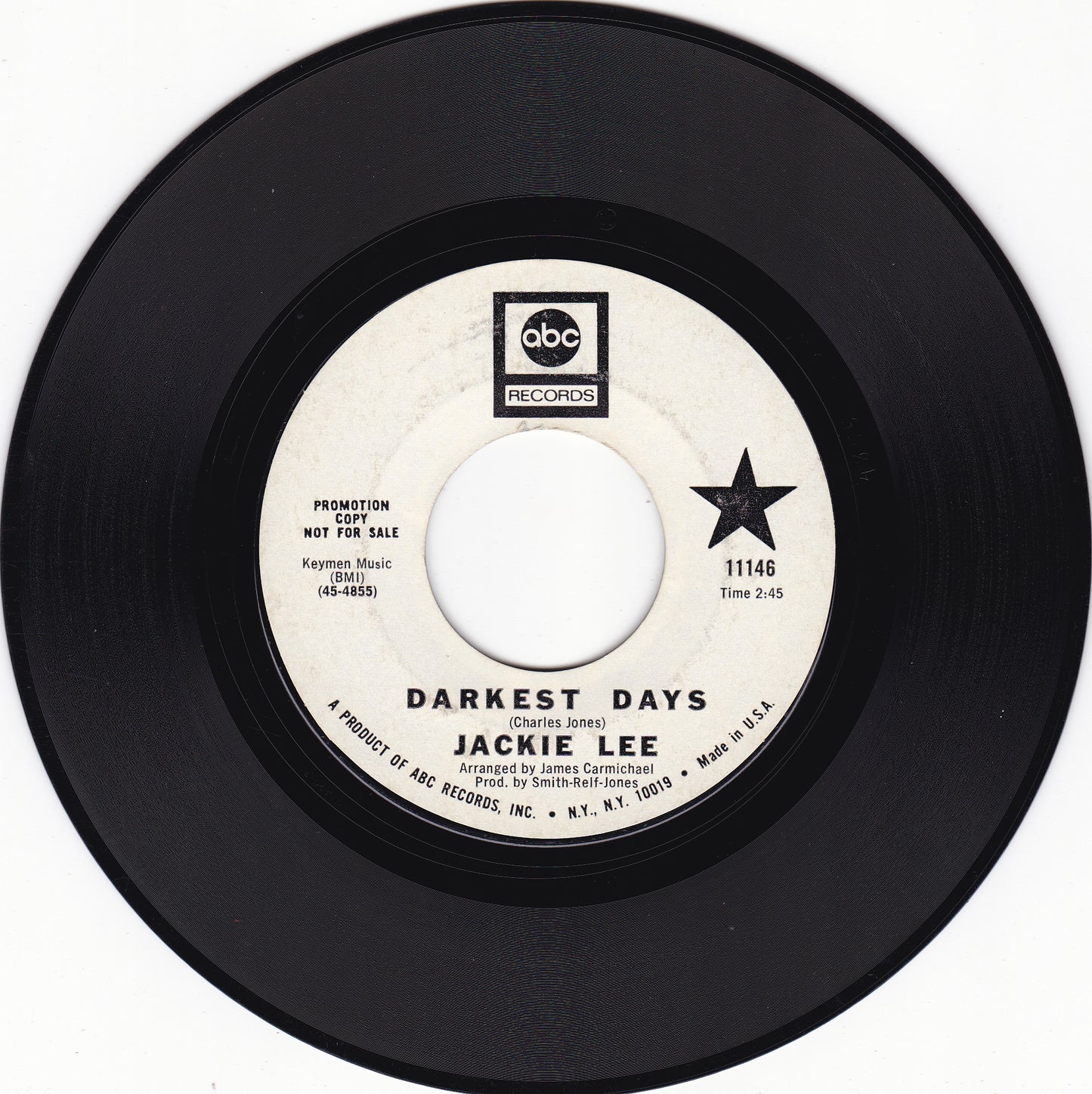 Jackie Lee Darkest days