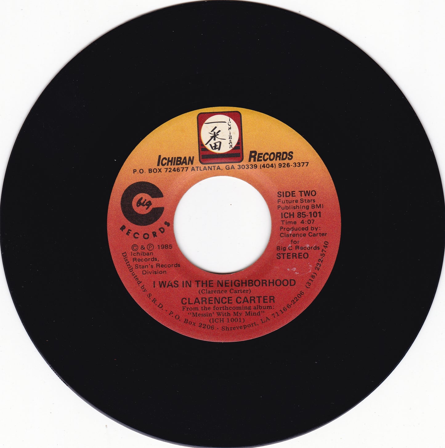 Clarence Carter Messin with my mind