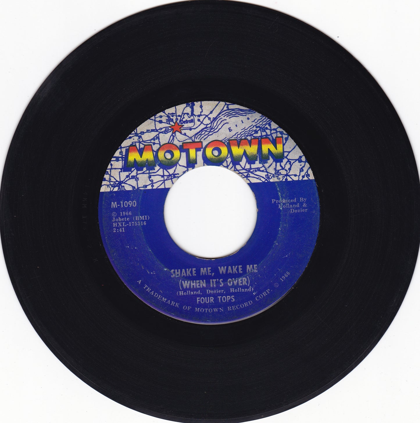 Four Tops Shake me wake me when it's over