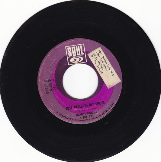Gladys Knight & the Pips Just walk in my shoes