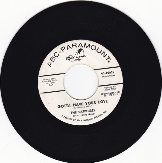 The Sapphires Gotta have your love