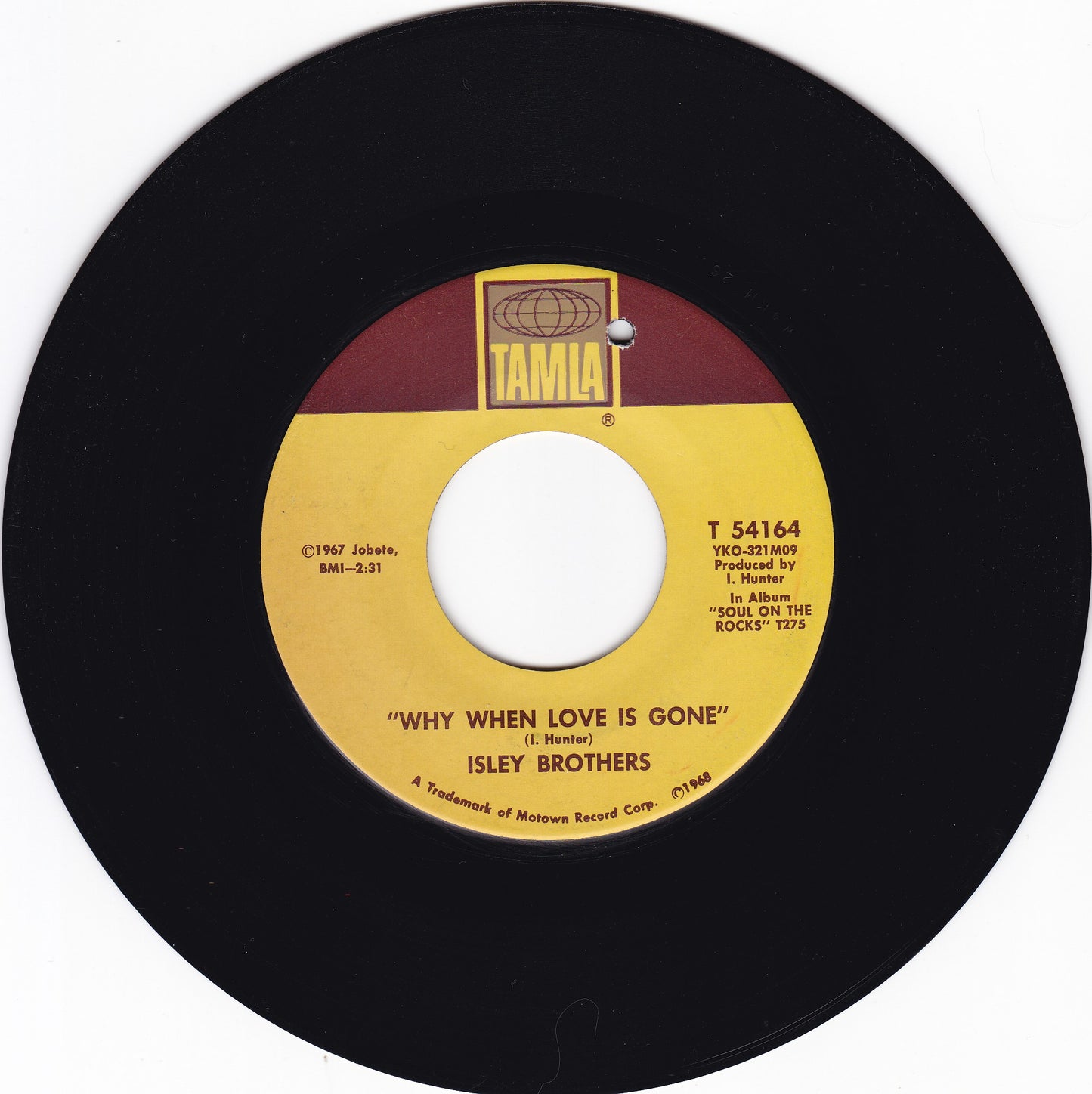 Isley Brothers Why when the love is gone