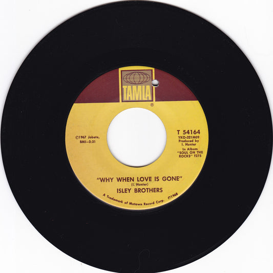 Isley Brothers Why when the love is gone