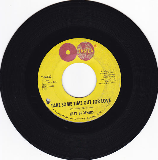 isley Brothers Take sometime out for love