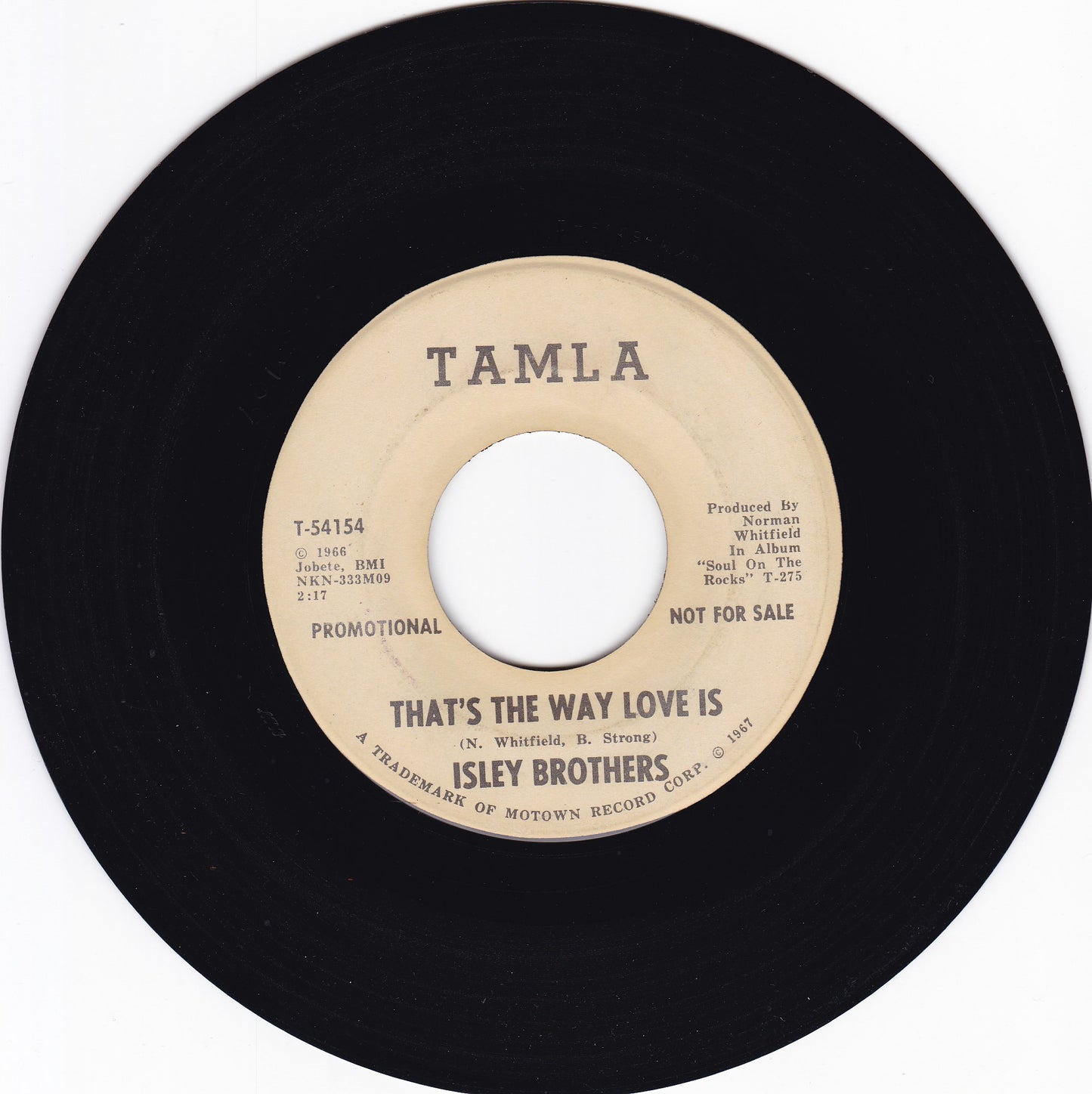 Isley Brothers That's the way love is