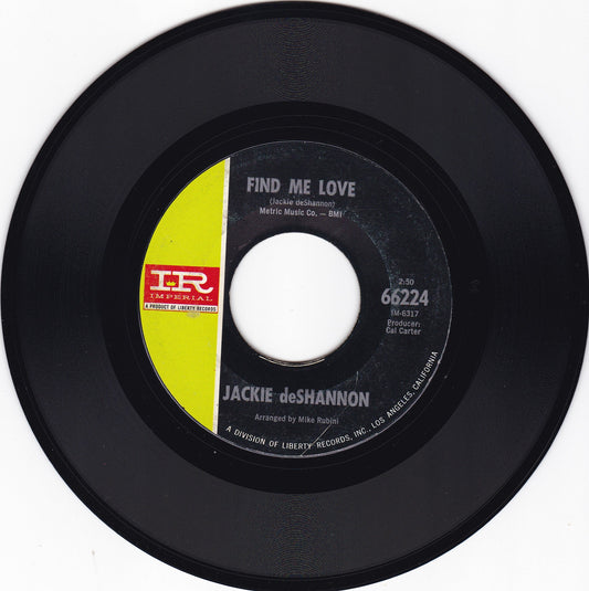 Jackie deshannon - Find me love - EX