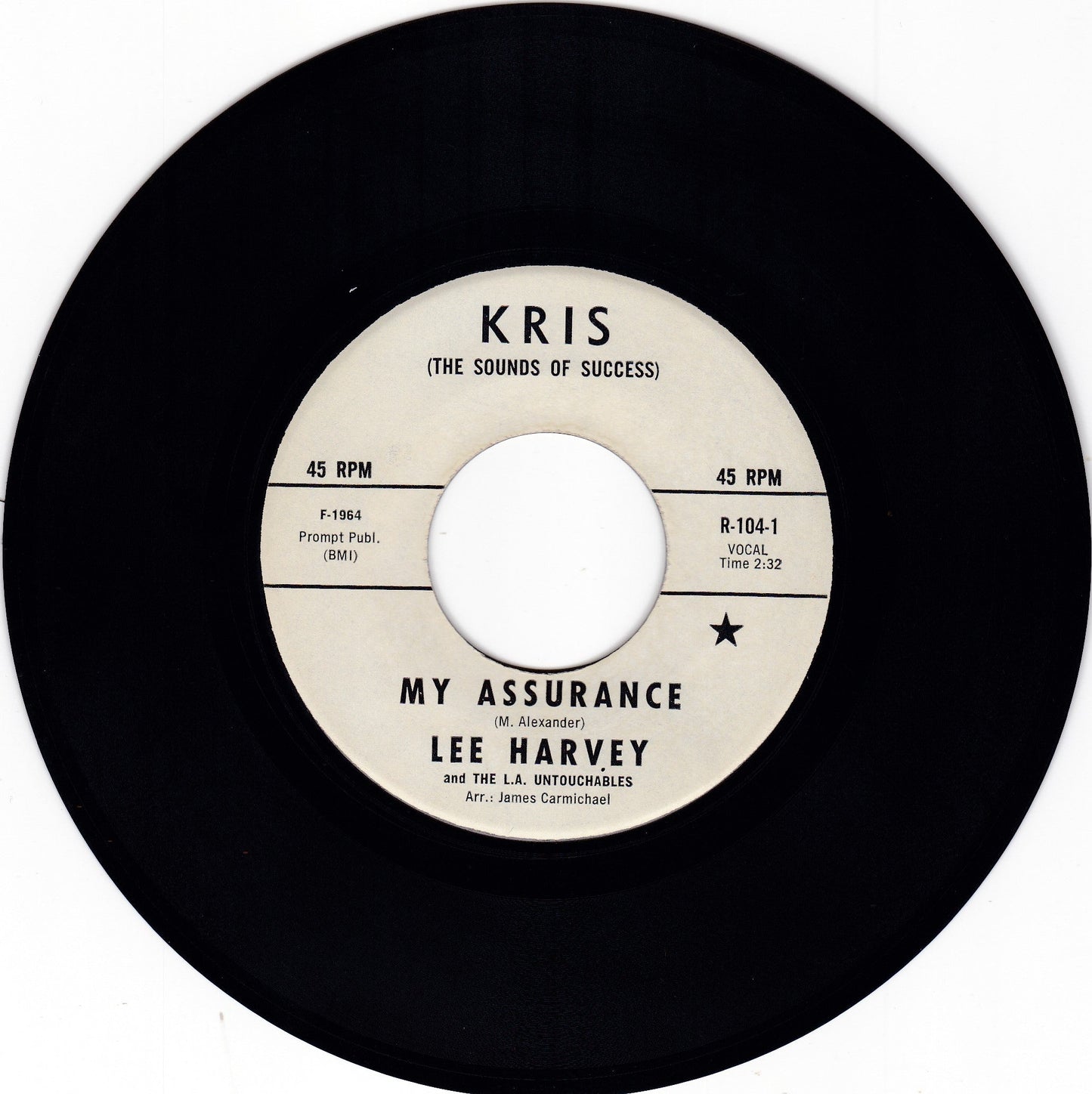 Lee Harvey - My assurance - EX