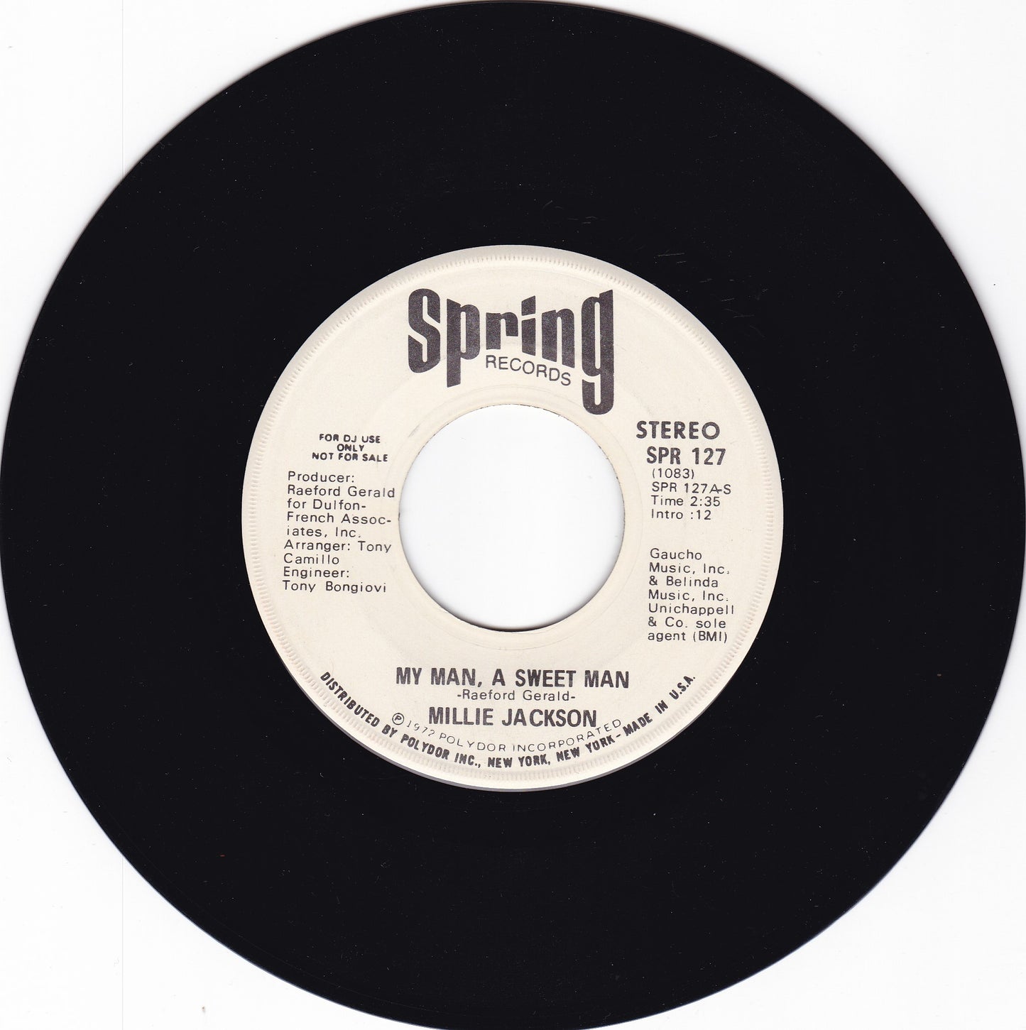 Millie Jackson My man a sweet man