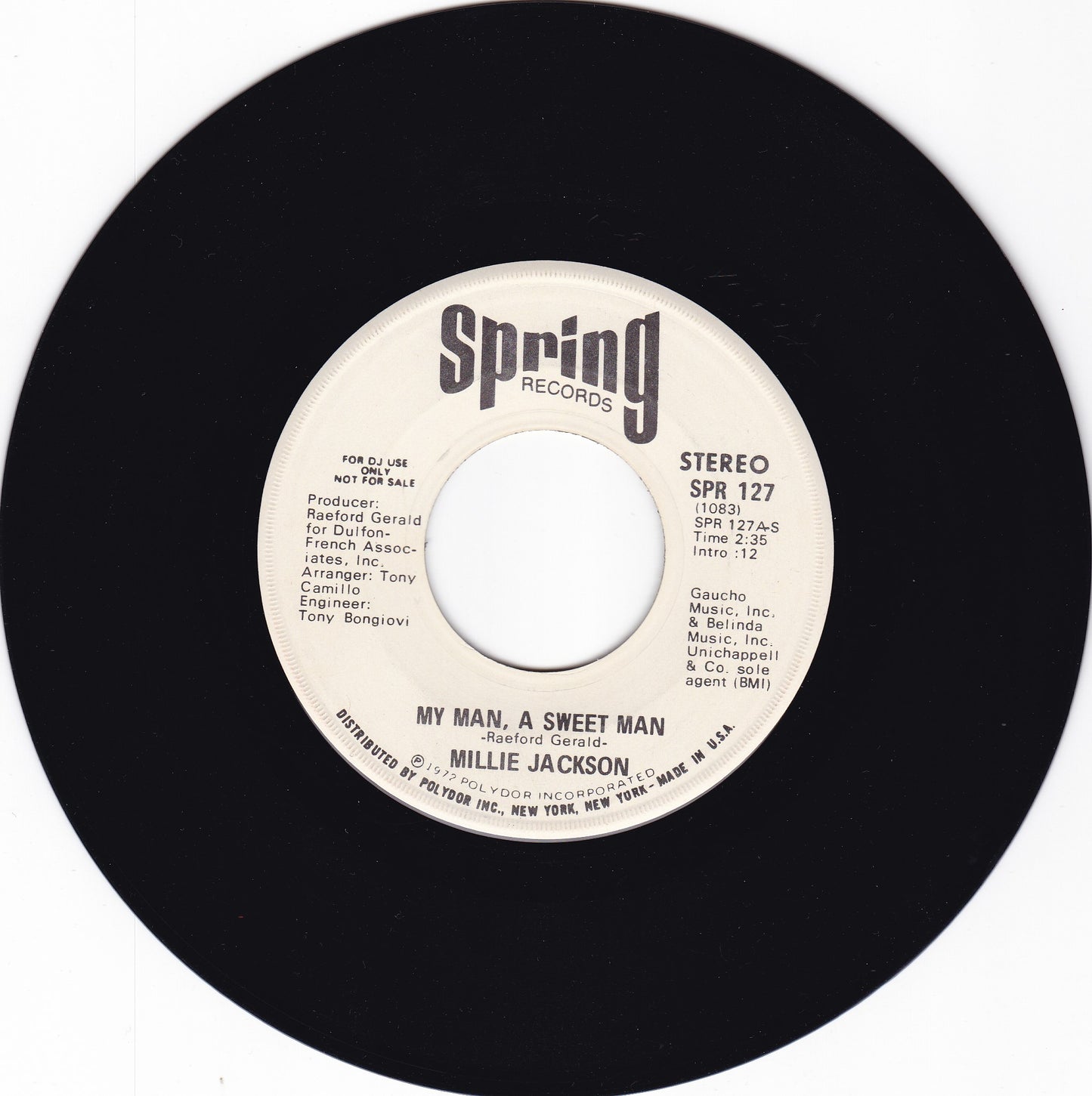 Millie Jackson My man a sweet man