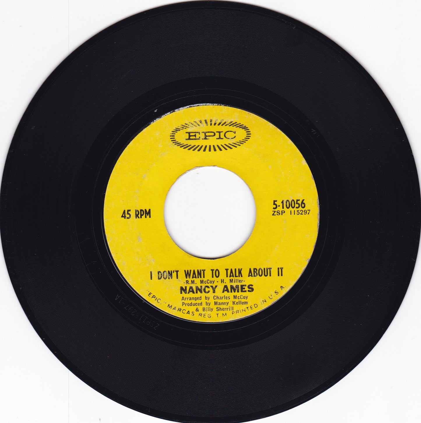 Nancy Ames I don't want to talk about it