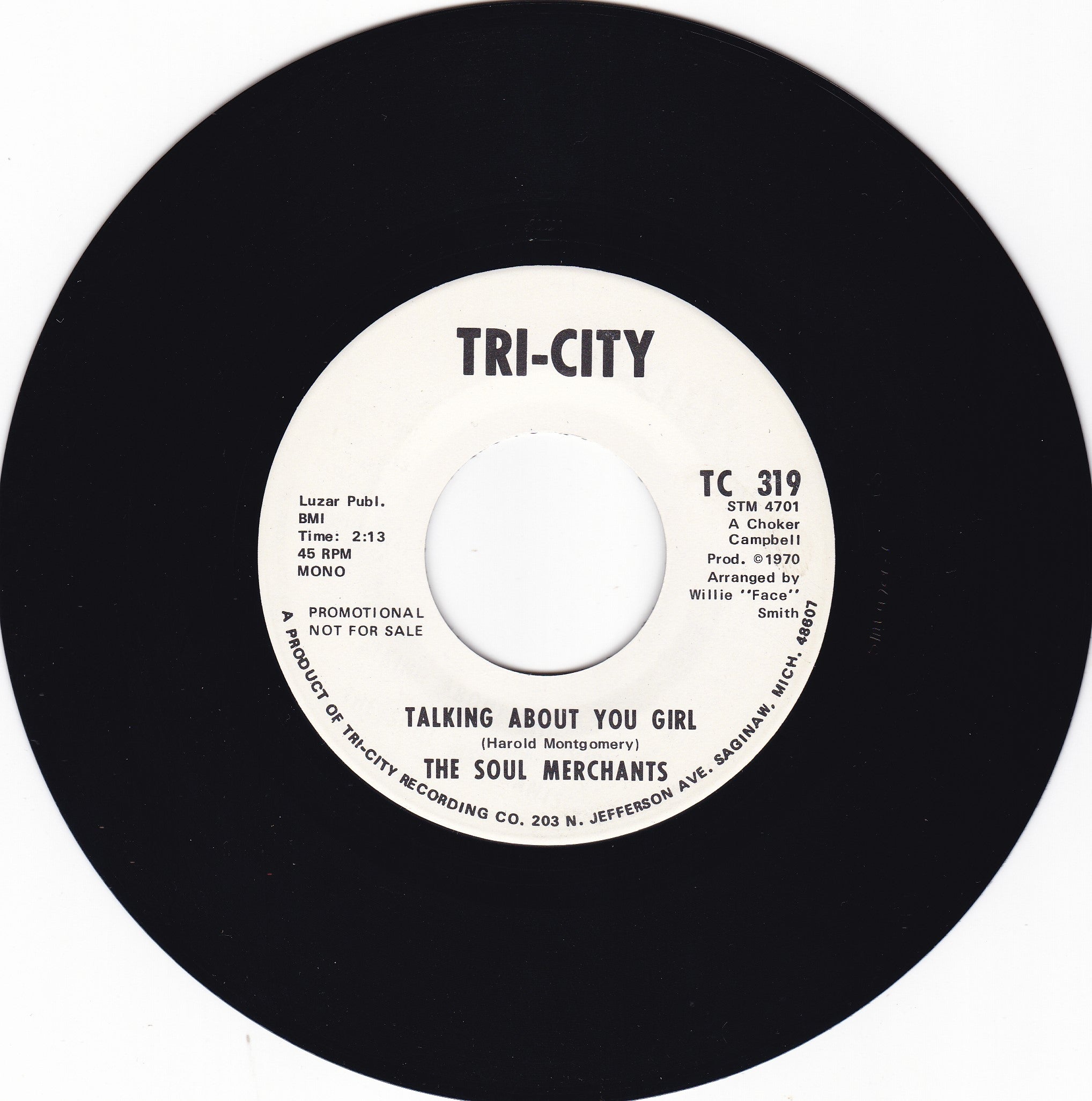 The Soul Merchants - Talking about you girl - EX – 3 Before 8