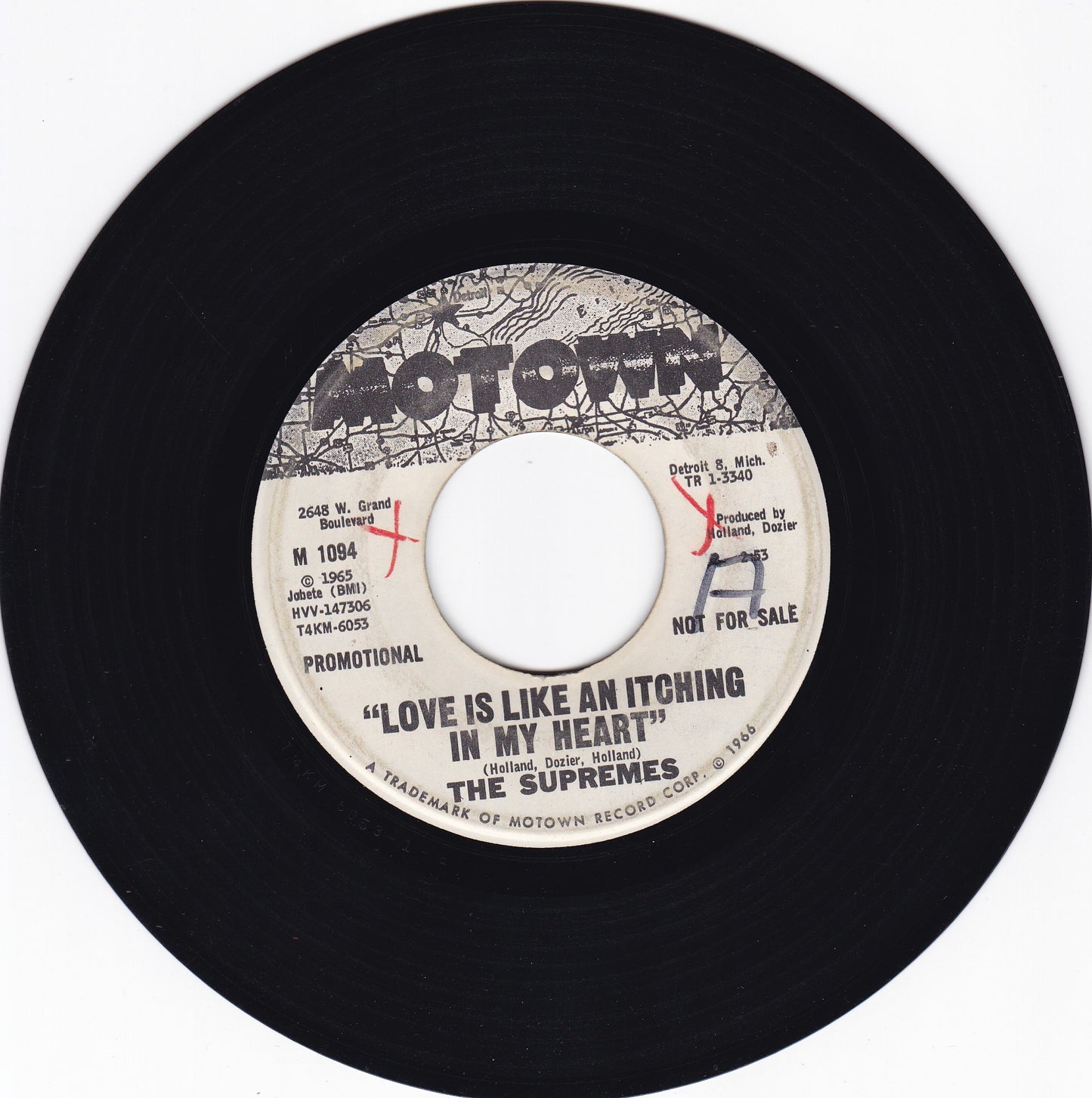 The Supremes Love is like a itching in my heart