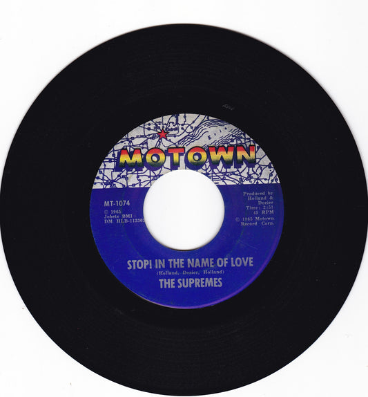 The Supremes Stop in the name of love