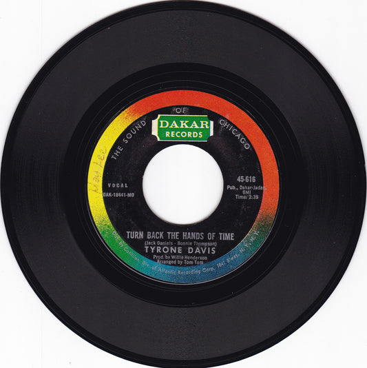 Tyrone Davis Turn back the hands of time
